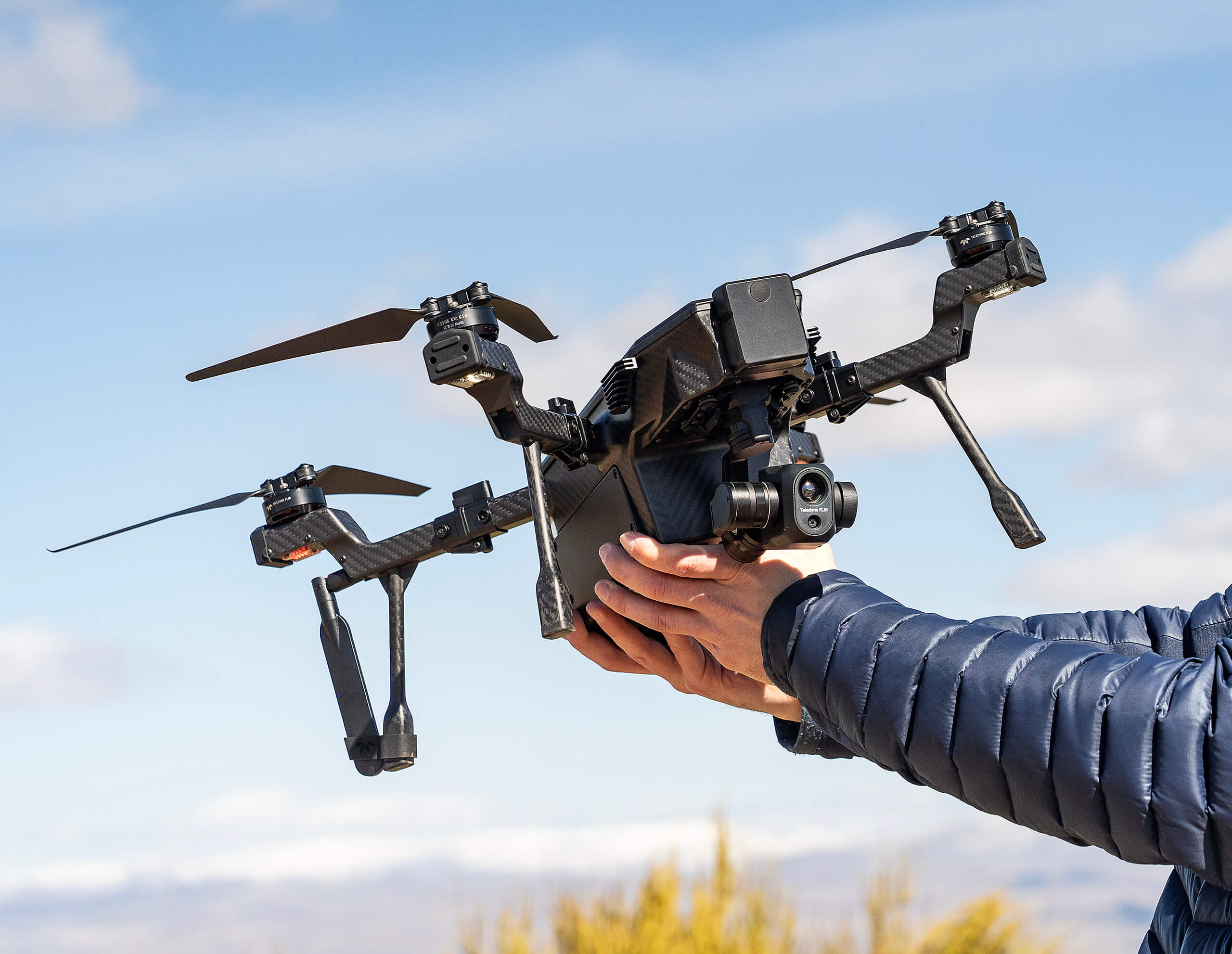 The FLIR SIRAS Drone